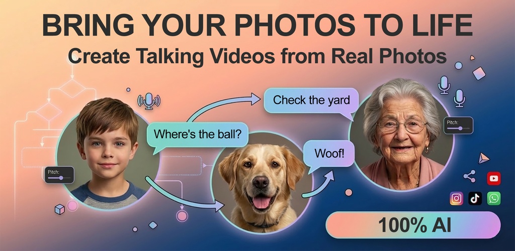 Selfie Talk - Bring Your Photos to Life